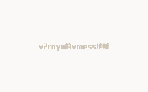 v2rayn的vmess地址-v2rayng