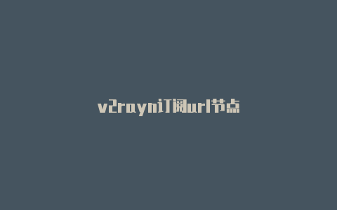 v2rayn订阅url节点-v2rayng