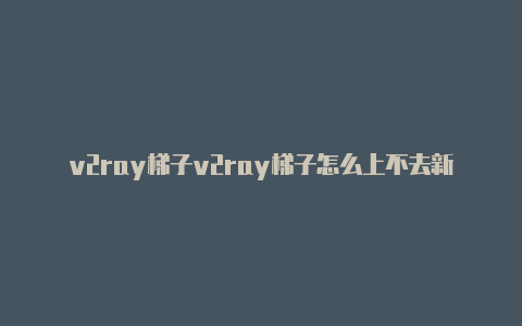 v2ray梯子v2ray梯子怎么上不去新必应【如何使用v2rayng下载推特】